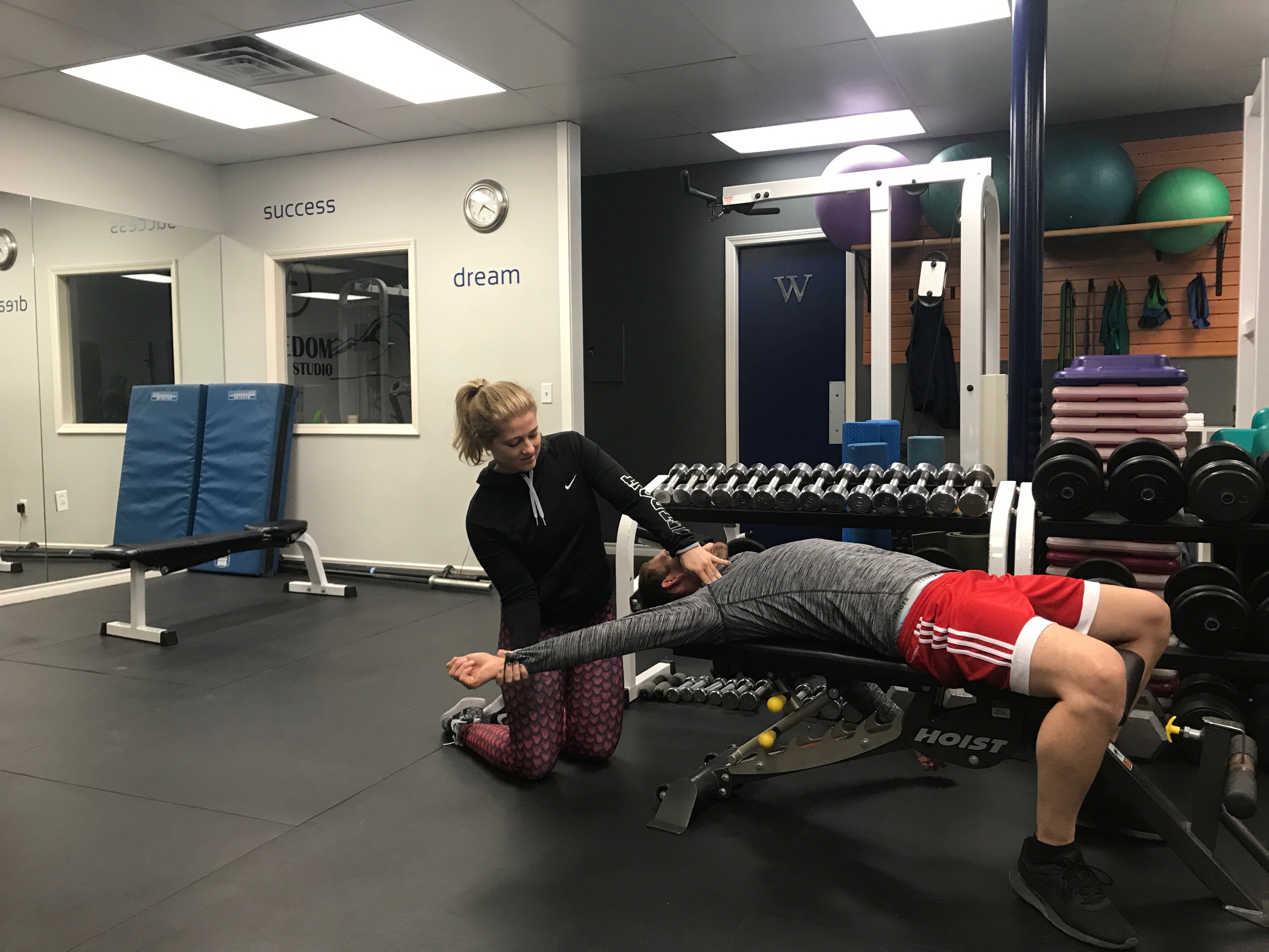 Studio training at Freedom Health